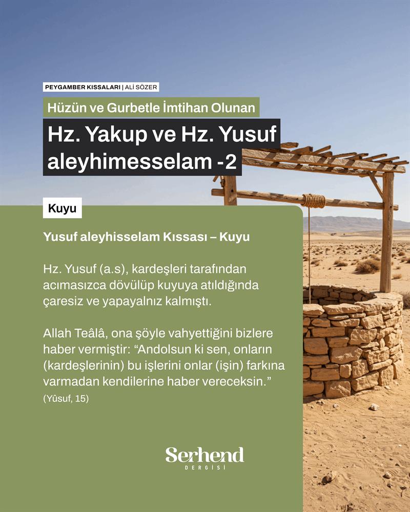 Peygamber Kıssaları - Hüzün Ve Gurbetle İmtihan Olunan Hz. Yakup Ve Hz. Yusuf Aleyhimesselam - 2