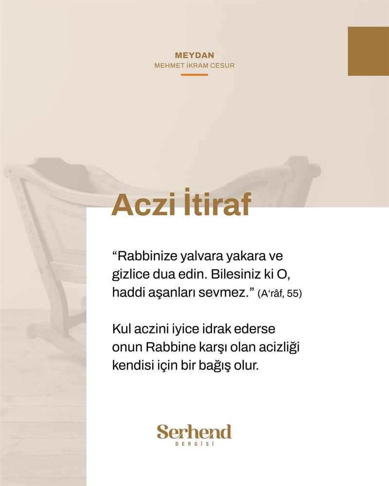Meydan - Aczi İtiraf