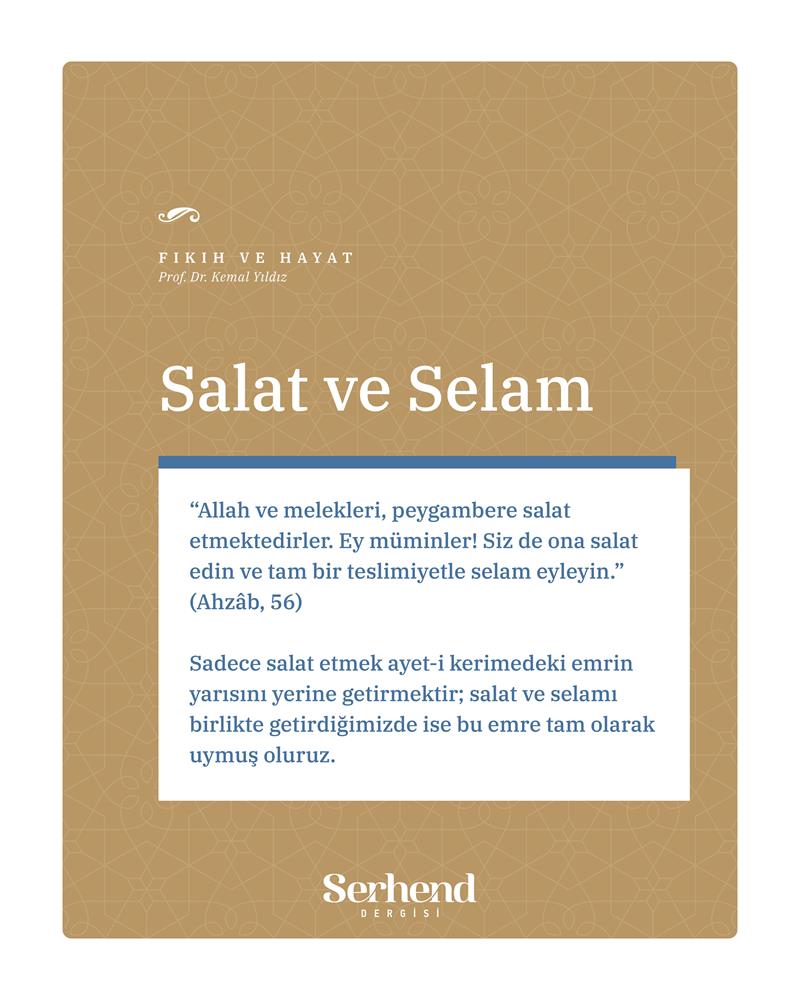 Fıkıh Ve Hayat - Salat Ve Selam