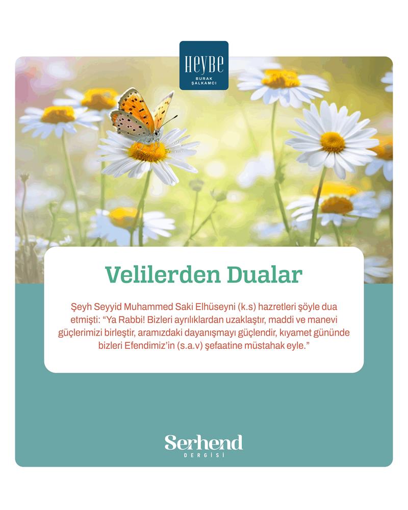 Heybe - Velilerden Dualar
