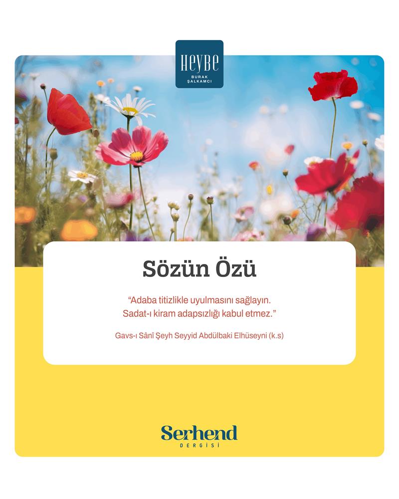 Heybe - Sözün Özü