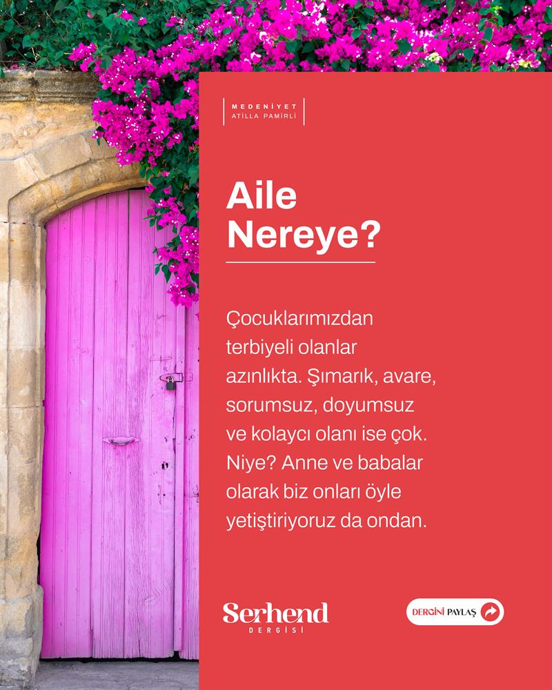 Medeniyet - Aile Nereye?