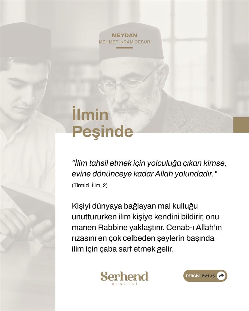 Meydan - İlmin Peşinde