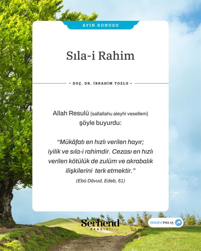 Ayın Konusu - Sıla-i Rahim