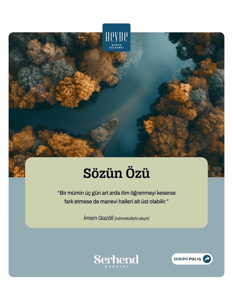 Heybe - Sözün Özü